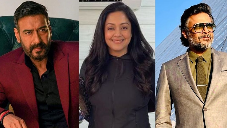 ajay devgn, r madhavan, jyotika,