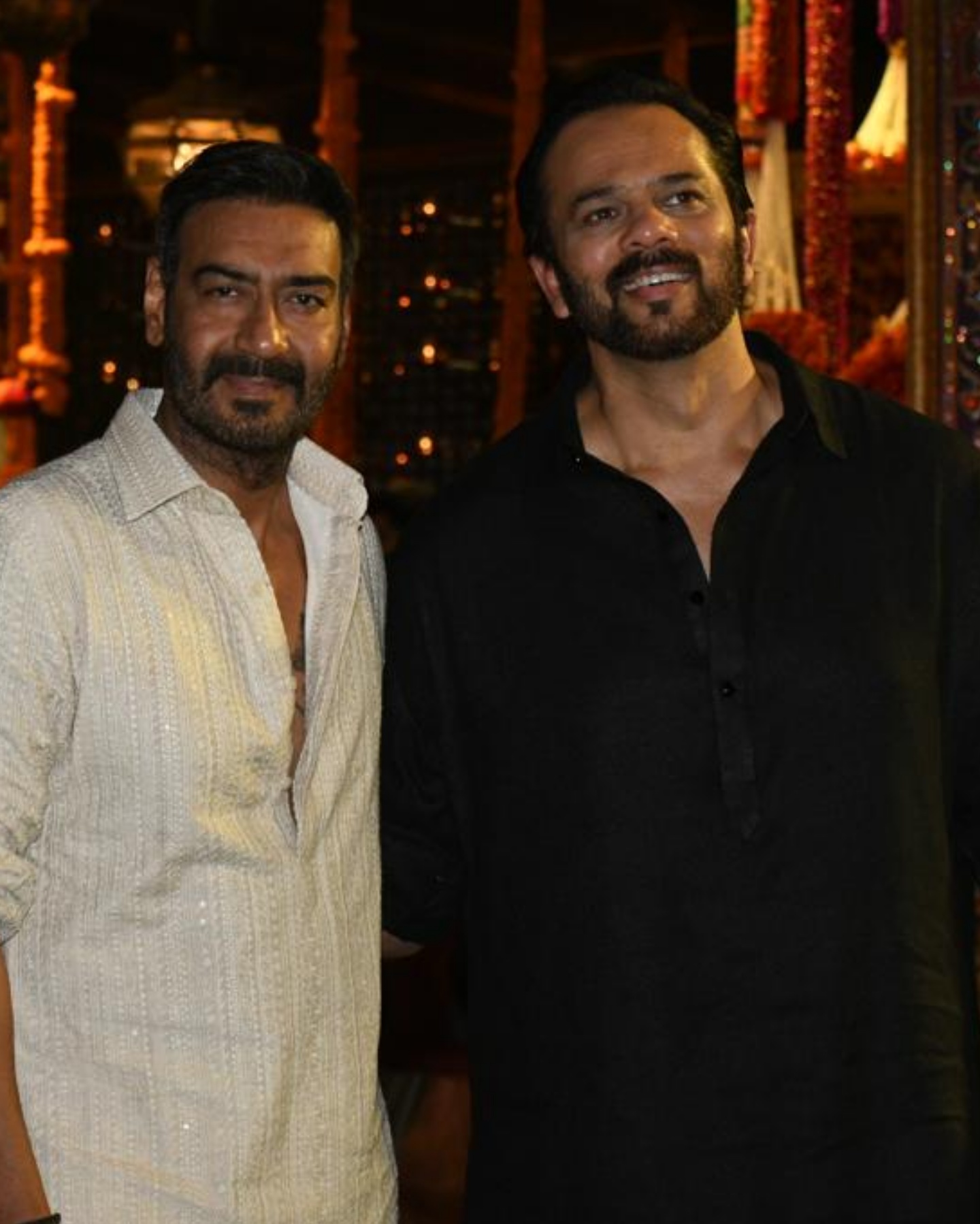 Ajay Devgn and Rohit Shetty at the Ambanis
