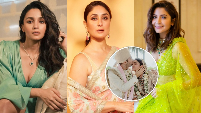 alia bhatt, kareena kapoor, anushka sharma, parineeti chopra raghav chadha wedding