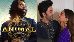 alia bhatt, ranbir kapoor, animal new poster