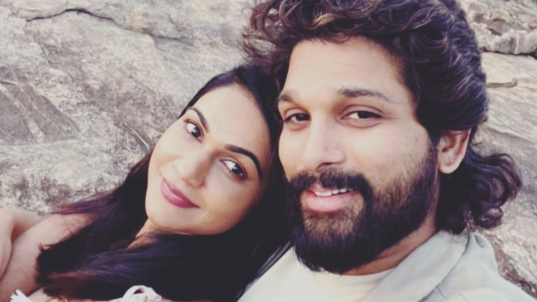 allu arjun, sneha reddy,