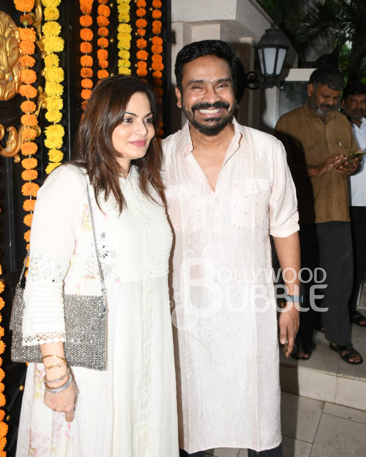 Alvira Agnihotri with Mushtaq Sheikh
