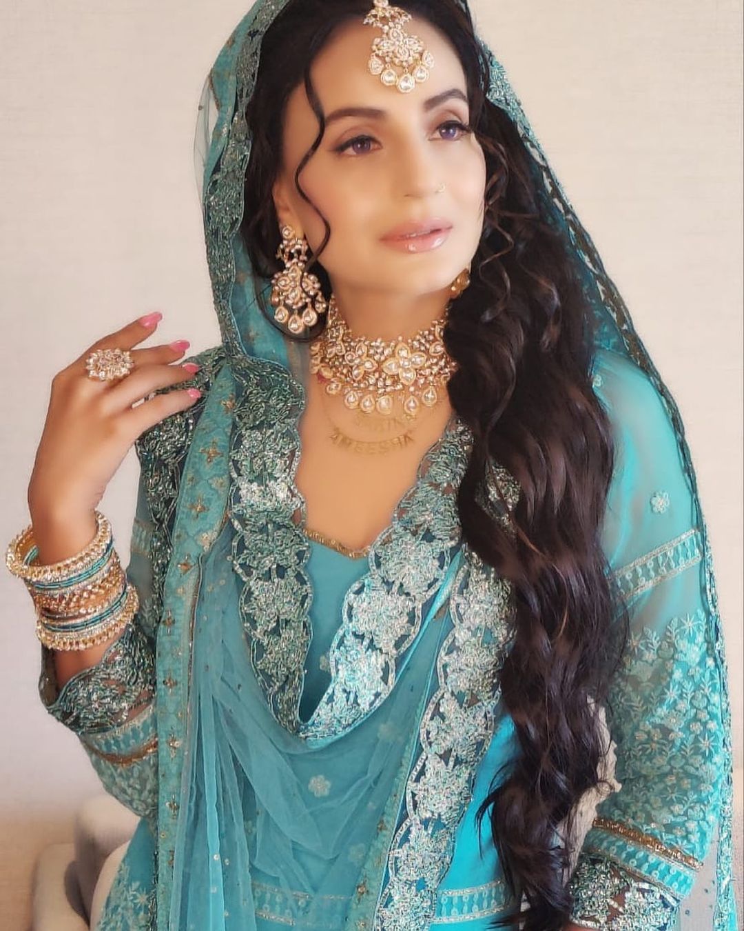 Ameesha Patel as Sakeena in Gadar