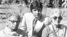 amitabh bachchan, amitabh bachchan father