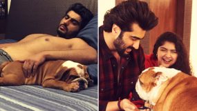 arjun kapoor, anshula kapoor, arjun kapoor pet dog,