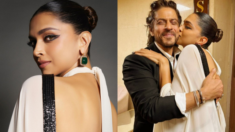 Deepika-Padukone-kisses-Shah-Rukh-Khan