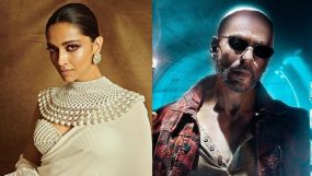 deepika padukone, shah rukh khan in jawan,