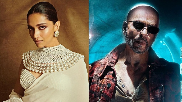 deepika padukone, shah rukh khan in jawan,