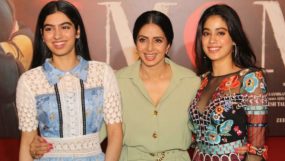 sridevi, janhvi kapoor, khushi kapoor,