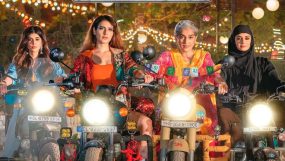 taapsee pannu, dia mirza, fatima sana shaikh, dhak dhak poster