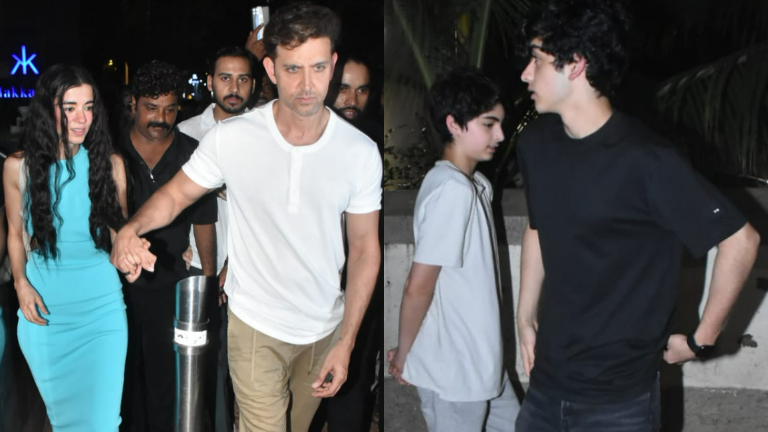 hrithik roshan, saba azad, hrithik roshan and saba azad, hrehaan, hridaan