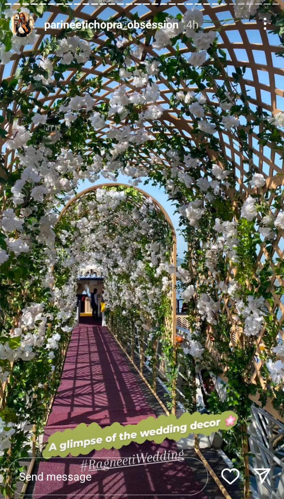 Parineeti-Raghav's mehendi ceremony