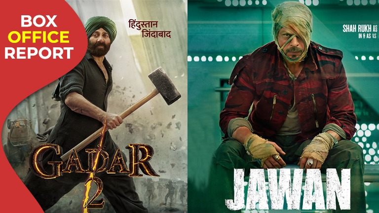 jawan box office, gadar 2,