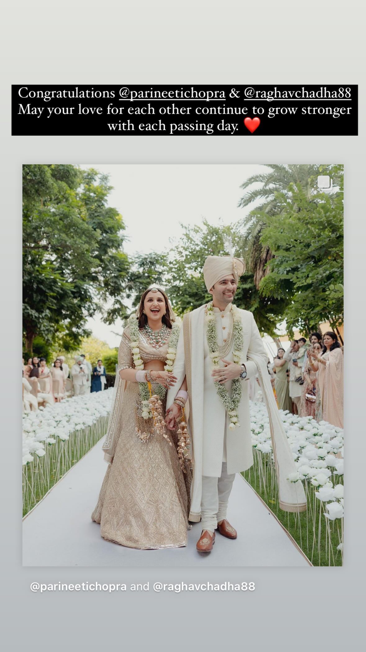 Kajol wishes Parineeti Chopra and Raghav Chadha