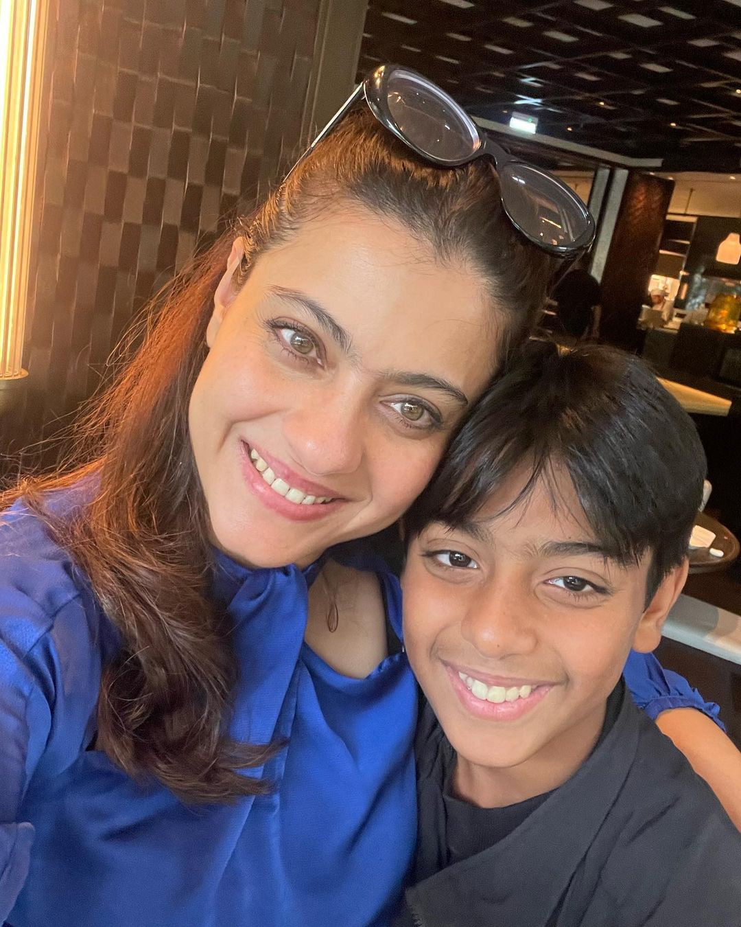 Kajol wishes son Yug on his birthday