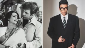 Karan johar, saira banu, dilip kumar,
