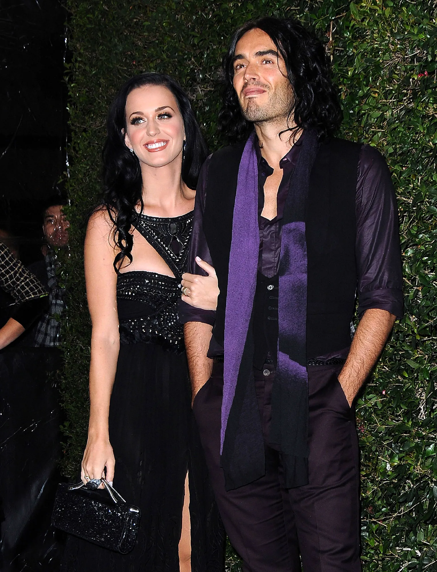 Katy Perry and Russell Brand