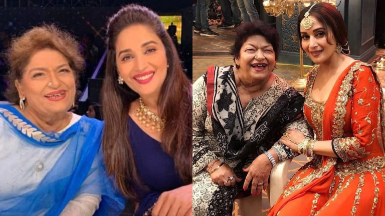 madhuri dixit, saroj khan