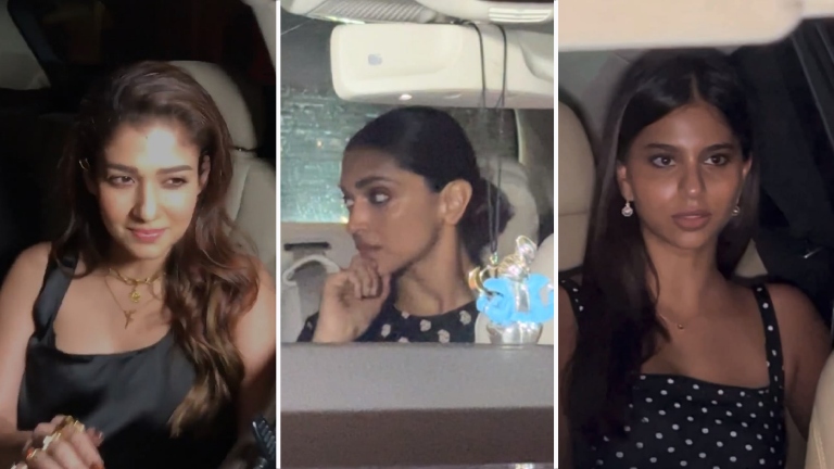 jawan screening, nayanthara, deepika padukone