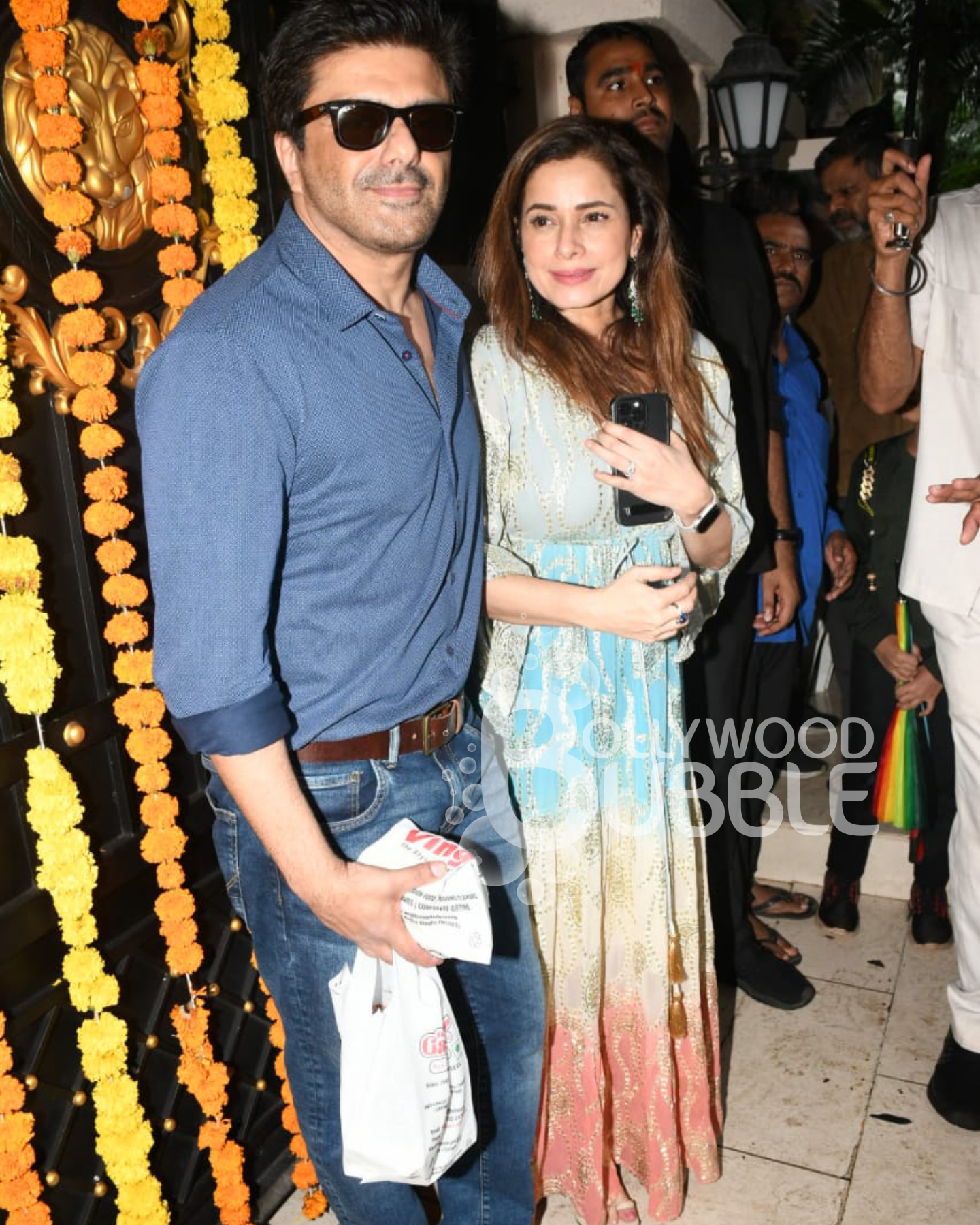 Neelam Kothari and Sameer Soni