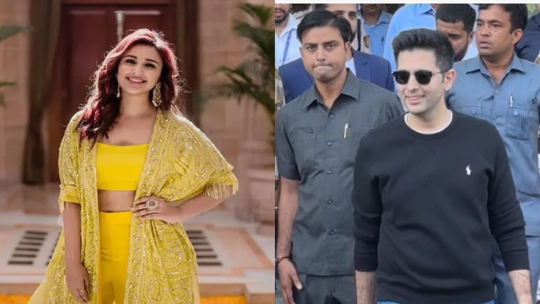 parineeti chopra haldi, parineeti chopra and raghav chadha wedding,