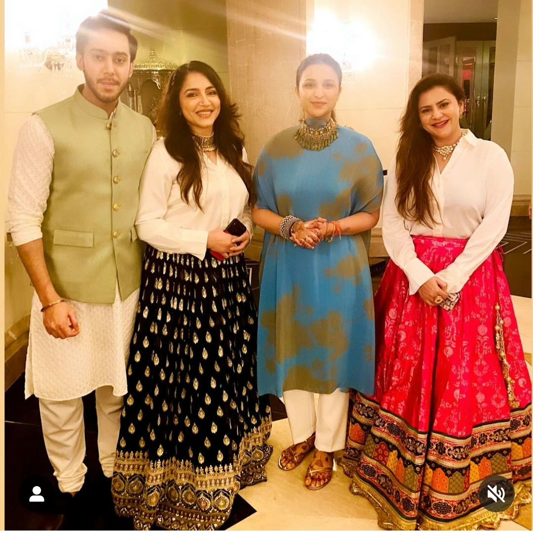Parineeti Chopra from her Mehendi ceremony