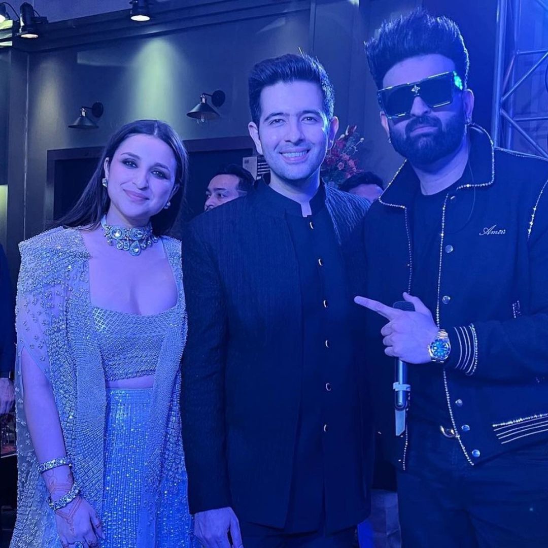 Parineeti Raghav with DJ Navraj Hans