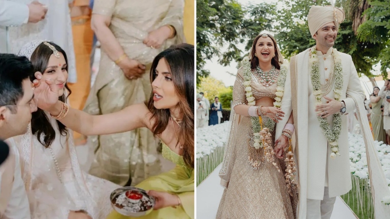 priyanka chopra, parineeti chopra raghav chadha wedding