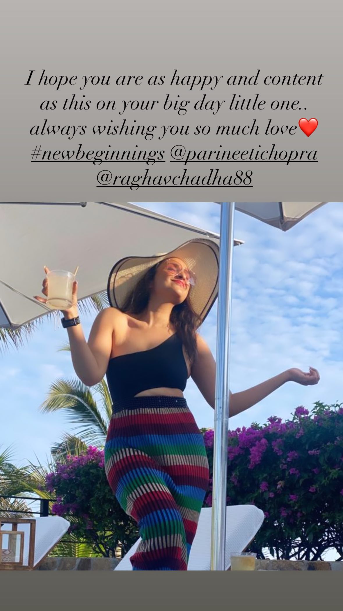 Priyanka Chopra wishes Parineeti Chopra ahead of her wedding