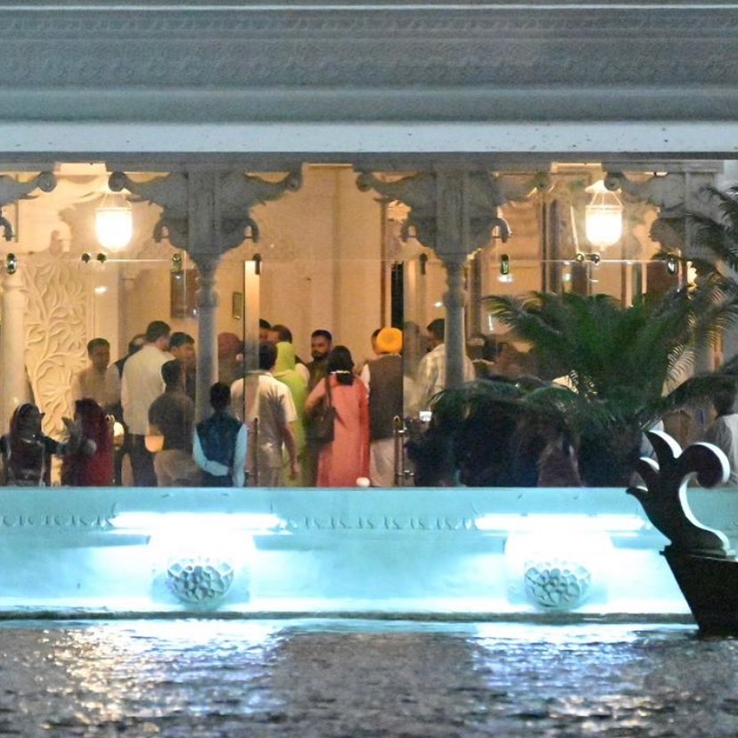 Glimpse of Parineeti Chopra and Raghav Chadha's wedding venue