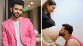 rahul vaidya, rahul vaidya baby girl, disha parmar