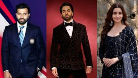 rohit sharma, ayushmann khurrana, alia bhatt