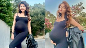 rubina dilaik, rubina dilaik baby bump