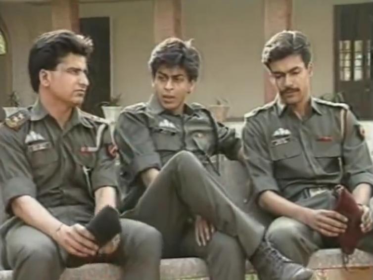 SRK in Fauji
