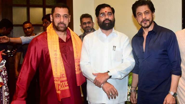 Salman Khan, shah rukh khan, ganesh chaturthi,