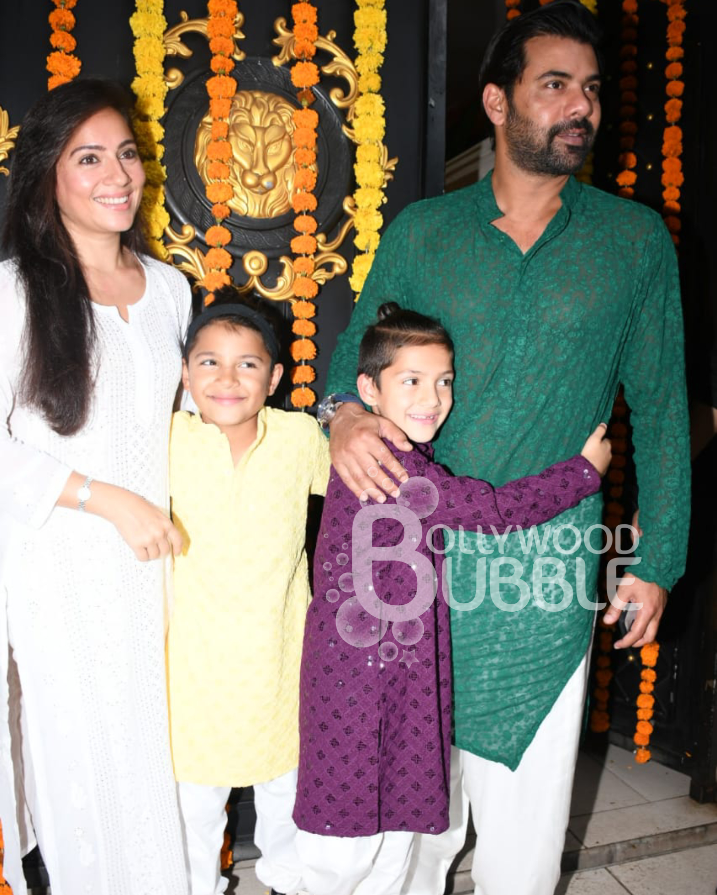 Shabir Ahluwalia with Kanchi Kaul