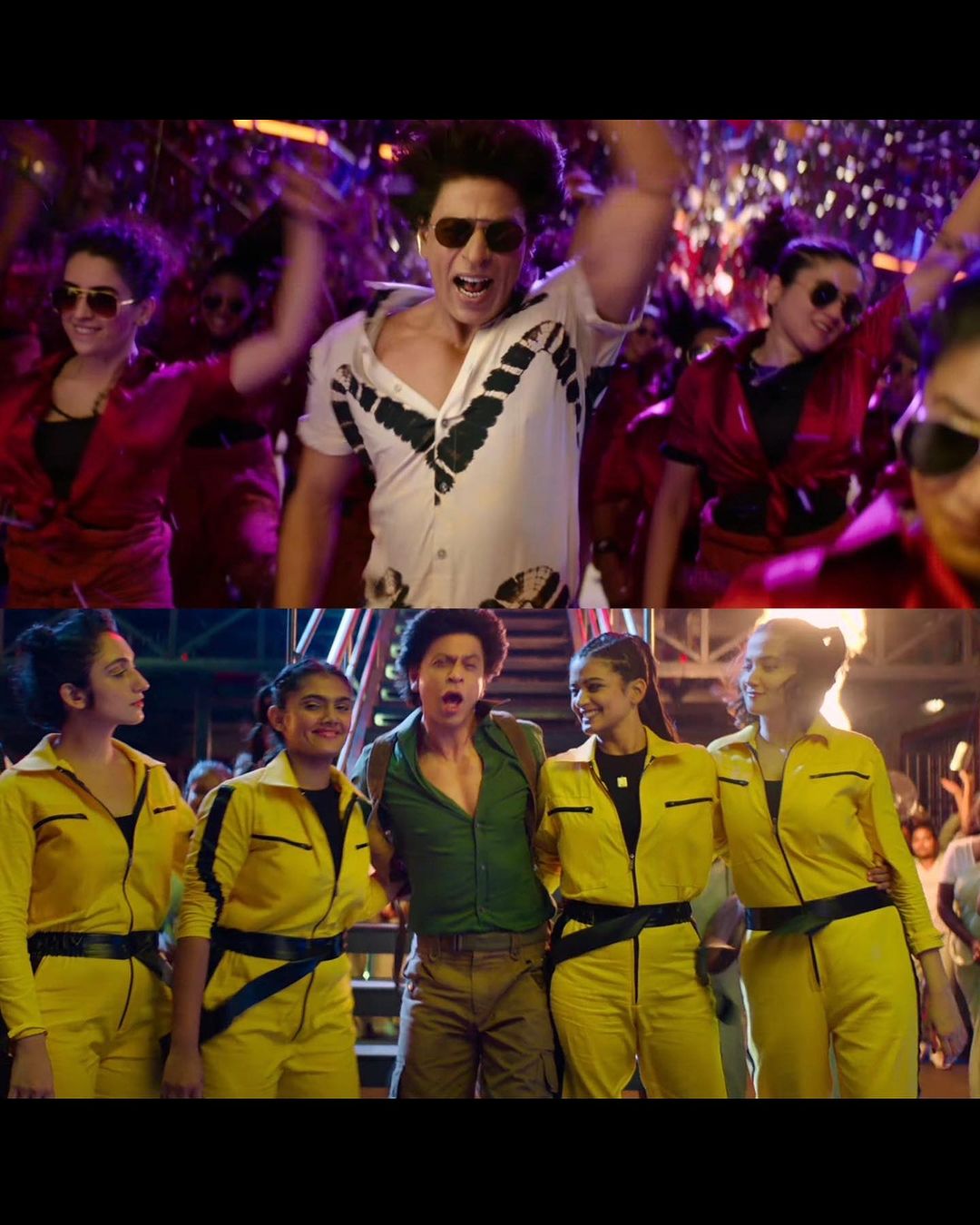 Shah-Rukh-Khan-and-his-Jawan-girl-gang