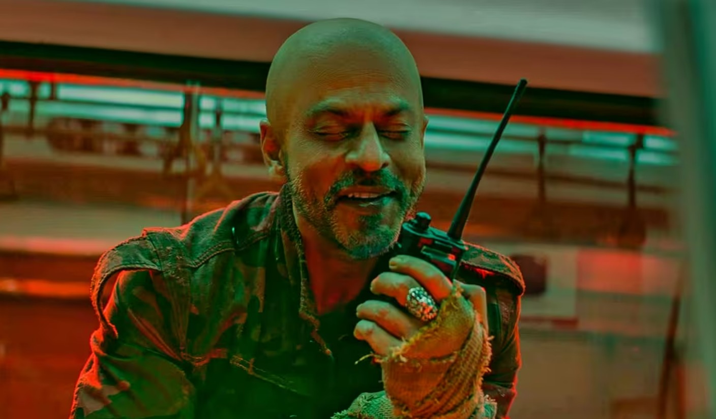 Shah Rukh Khan in his bald look in Jawan