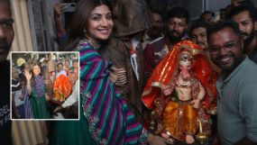 shilpa shetty, ganesh chaturthi, raj kundra