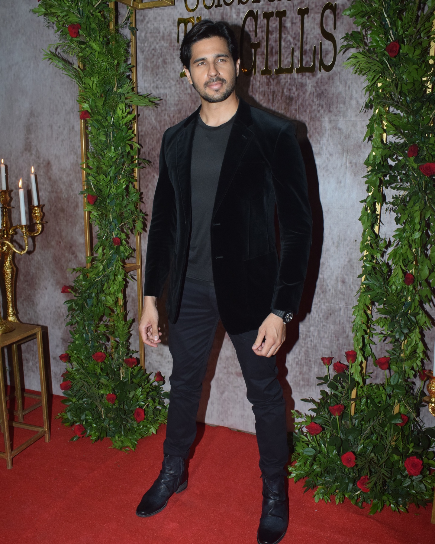 Sidharth Malhotra at Aman Gill wedding reception party