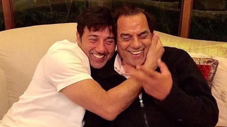 sunny deol, dharmendra