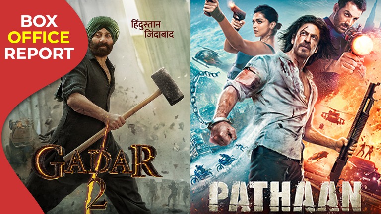 gadar 2 box office, pathaan,