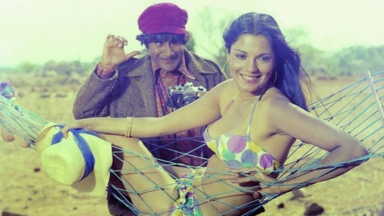 dev anand, zeenat aman
