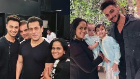 aayush sharma, arpita khan, salman khan, sohail khan, aayush sharma kids ahil and ayat