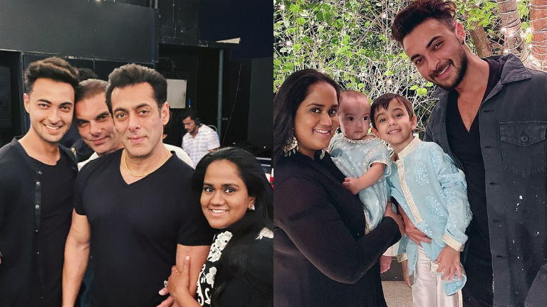 aayush sharma, arpita khan, salman khan, sohail khan, aayush sharma kids ahil and ayat