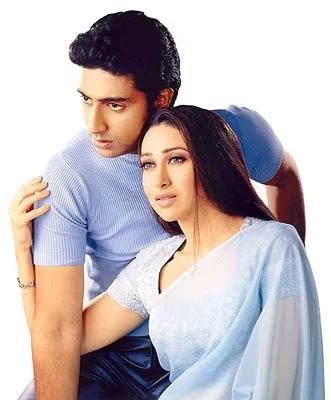 Abhishek Bachchan and Karisma Kapoor
