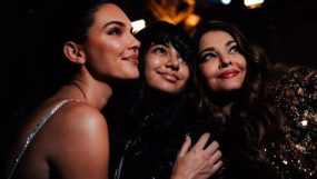 aishwarya rai, aaradhya bachchan, kendall jenner, paris fashion week,