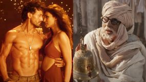 tiger shroff, krtiti sanon, amitabh bachchan, ganapath, ganapath trailer