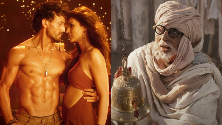 tiger shroff, krtiti sanon, amitabh bachchan, ganapath, ganapath trailer