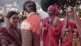 deepika padukone ranveer singh wedding viideo,